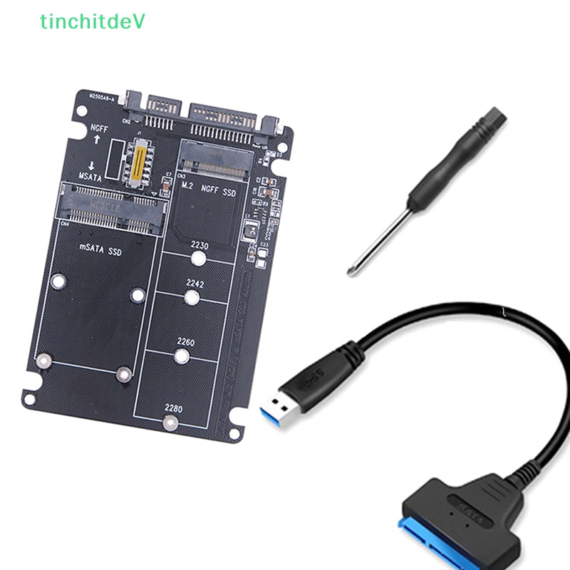 Bảng Mạch Chuyển Đổi m.2 NGFF Sang SATA mSATA Sang USB SATA 3.0 mSATA m.2 NGFF Sang SATA3 Chuyên Dụng