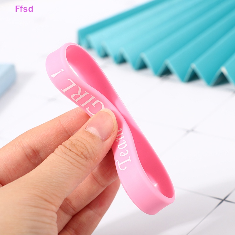 1 Vòng Đeo Tay Thể Thao Nối Dài Lông Mi Bằng Silicone Đàn Hồi