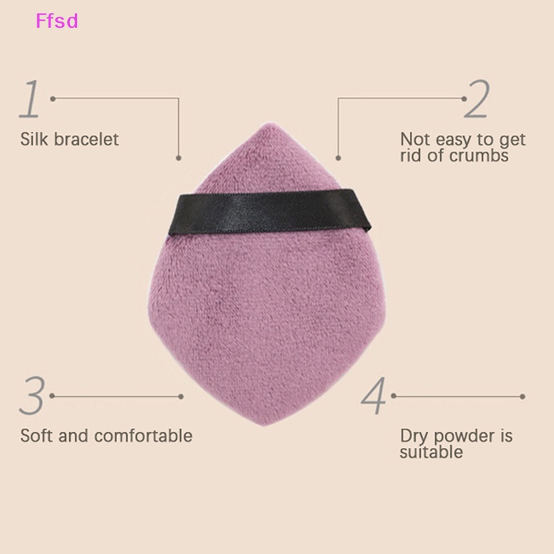 Bộ 2 Miếng Mút Trang Điểm Mini Bằng Cotton Tiện Dụng