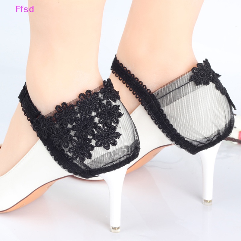 1 Cặp Dây Buộc Giày Cao Gót Co Giãn Chống Rơi Thời Trang Cho Nữ