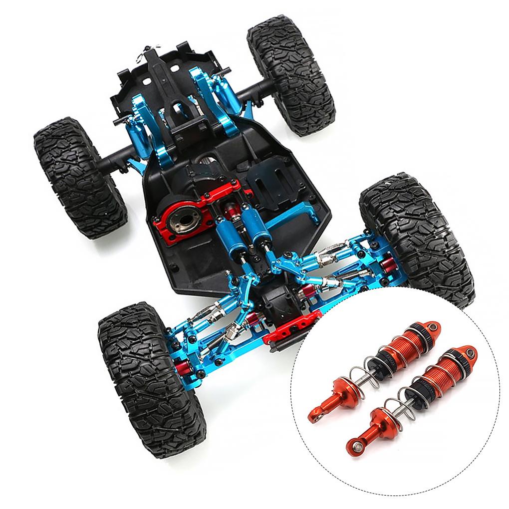 Set 2 Bộ Giảm Xóc Trước Bằng Kim Loại Cho Xe Hơi Điều Khiển Crawler WLtoys 12428 12423 12429 1: 12