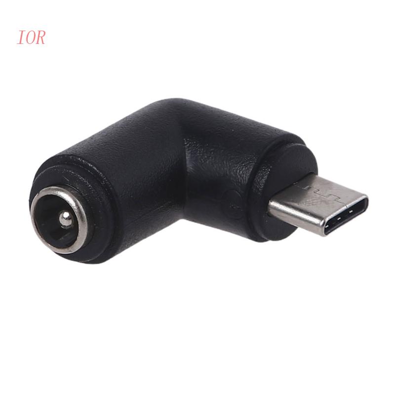 Đầu Nối Chuyển Đổi IOR 5.5x2.1mm Cái Sang USB C Đực Cho Điện Thoại / Máy Tính Bảng / PC