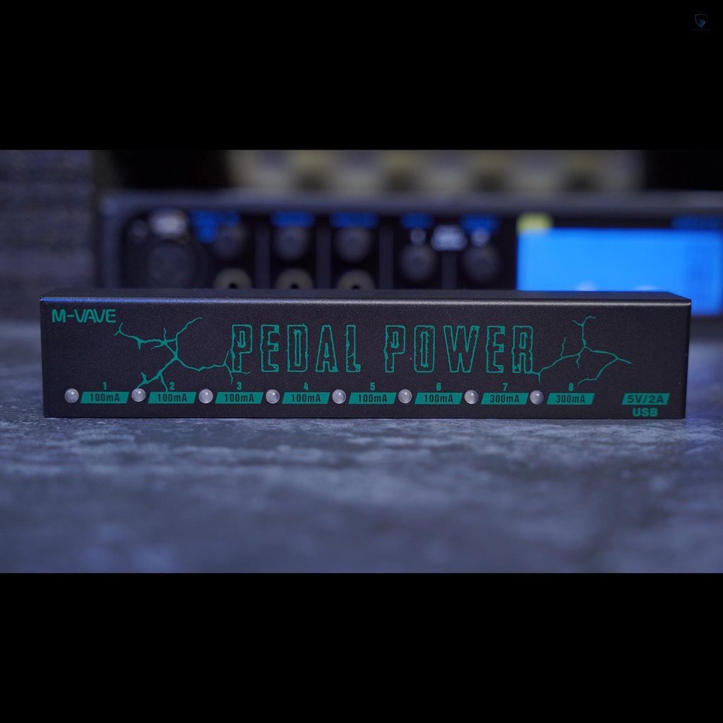 Bộ Nguồn 8 Đầu Ra DC Cách Ly Cho Bàn Đạp Hiệu Ứng M-VAVE Guitar