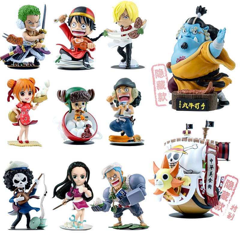 Mô Hình Nhân Vật Luffy Trong Phim Hoạt Hình One Piece
