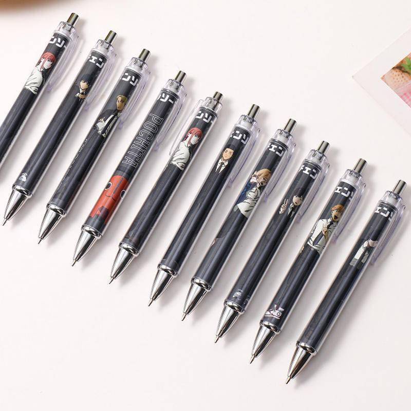 Bút Bi Mực Đen 0.5mm Isagi Yoichi Bachira Chigiri Nhật Bản