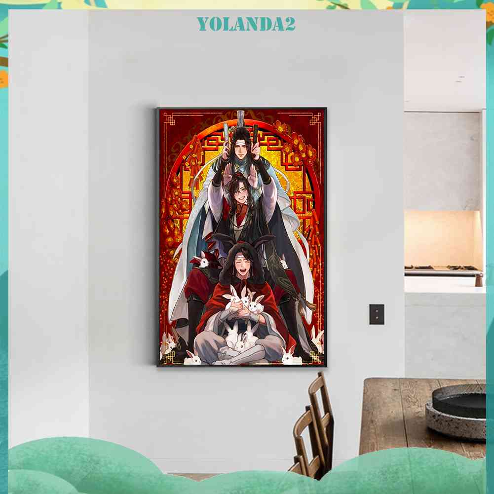 Bộ Tranh Đính Đá 5D Họa Tiết Hoạt Hình Độc Đáo DIY Dùng Trang Trí Nhà Cửa