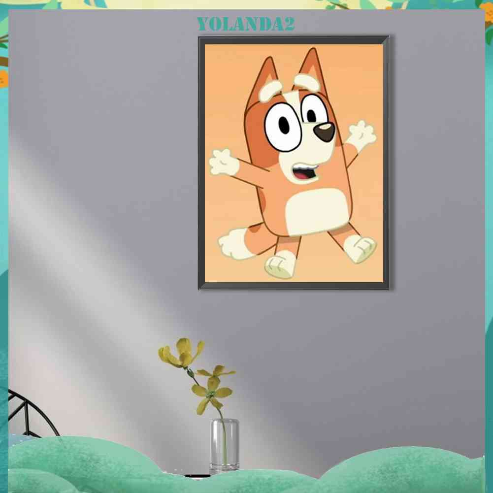 Bộ Tranh Đính Đá 5D Họa Tiết Hoạt Hình Độc Đáo DIY Dùng Trang Trí Nhà Cửa