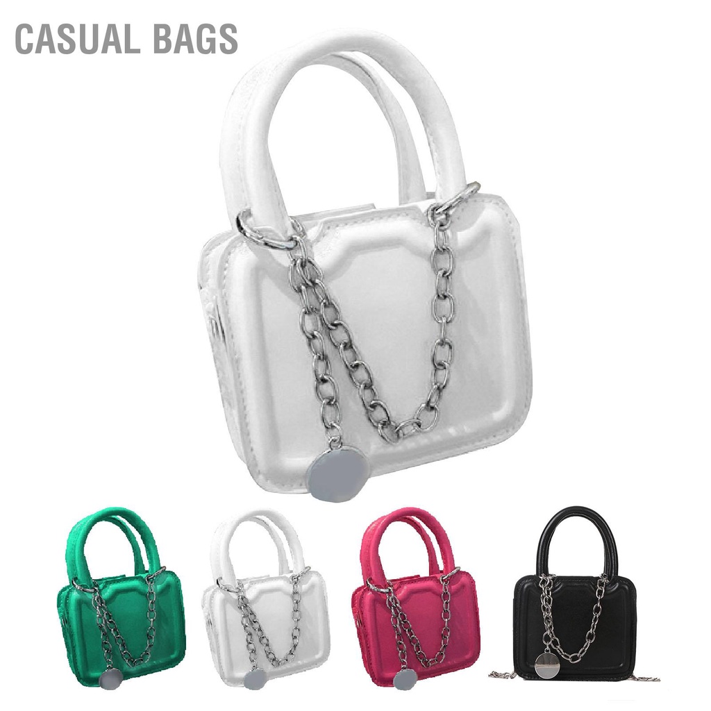 Có hàng sẵn Casual Bags Túi đeo vai nhỏ xách mini bằng da PU có dây cho các cô gái và phụ nữ tuổi teen