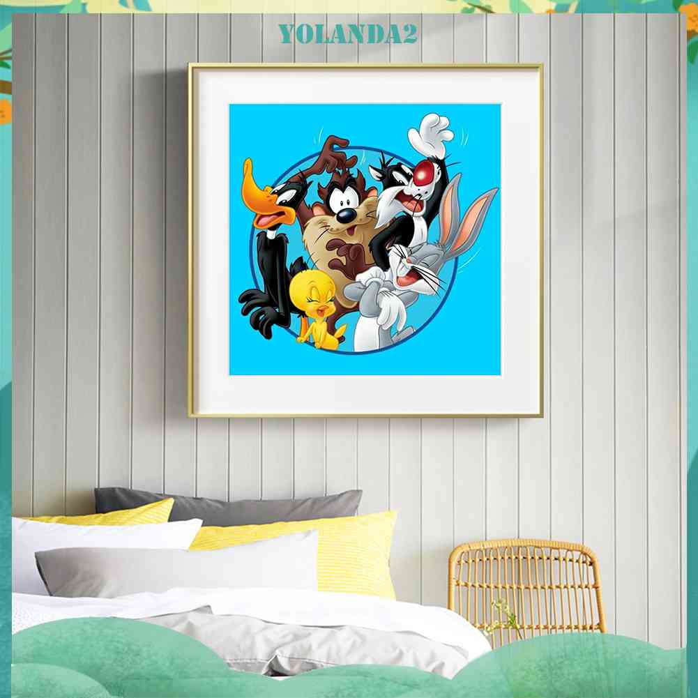 Tranh Đính Đá Kim Cương Toàn Bộ 5D DIY Hình Vẽ Bọ Rùa