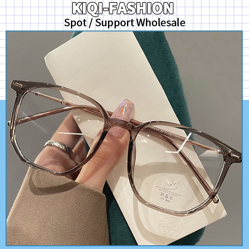 (KIQI-FASHION) COD Mắt Kính Chống Bức Xạ Ánh Sáng Xanh Hàng Mới Cho Nam Và Nữ