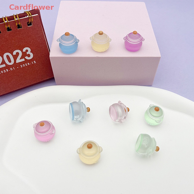 Bộ 2 Bình Sữa Mini Bằng Nhựa Phát Quang Trang Trí Xe Hơi