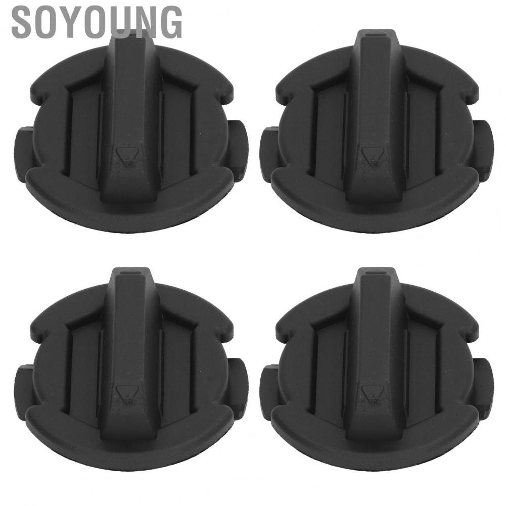 Soyoung Floor Drain Plug  4PCs Floor Drain Plug Twist Seal Great Sealing Long Lifespan Rust Resistant  for UTV