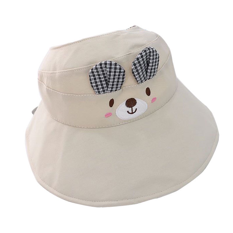 Mũ Tai Bèo Chống Nắng Hở Chóp Thời Trang Cho Bé