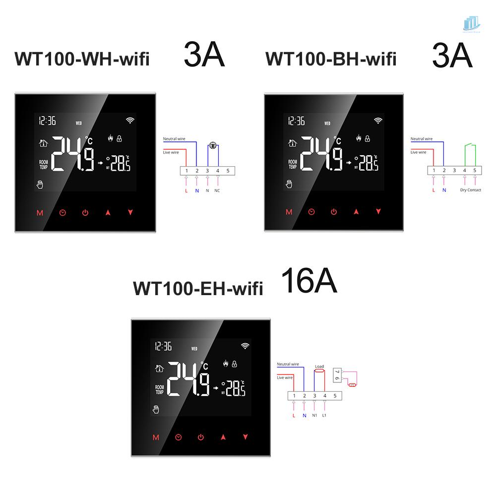 (s2mwvn) Thiết Bị Điều Khiển Nhiệt Độ Kết Nối WIFI Điều Khiển Từ Xa Tương Thích Với Yandex Alice Amazon Alexa an