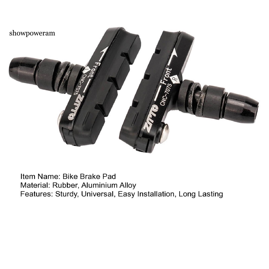 1 Cặp Má Phanh Xe Đạp Leo Núi Bằng Hợp Kim Nhôm Chống Mài Mòn