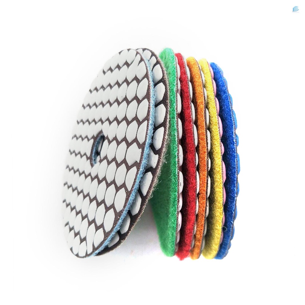 Set 7 Miếng Đánh Bóng 4 Inch Chuyên Dụng Cao Cấp s2mwvn