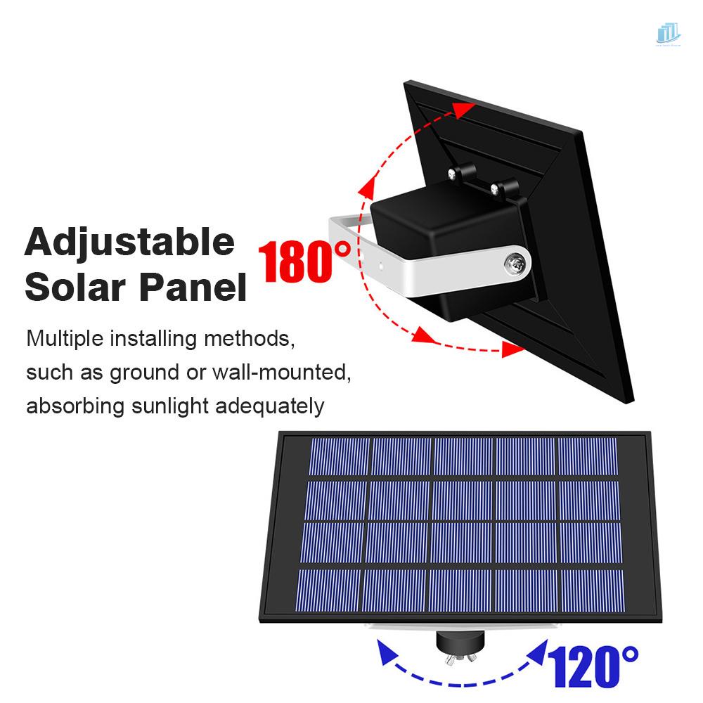 (s2mwvn) Đèn LED Năng Lượng Mặt Trời Hai Đầu Chống Thấm Nước Có Thể Sạc Lại Treo Sân Vườn