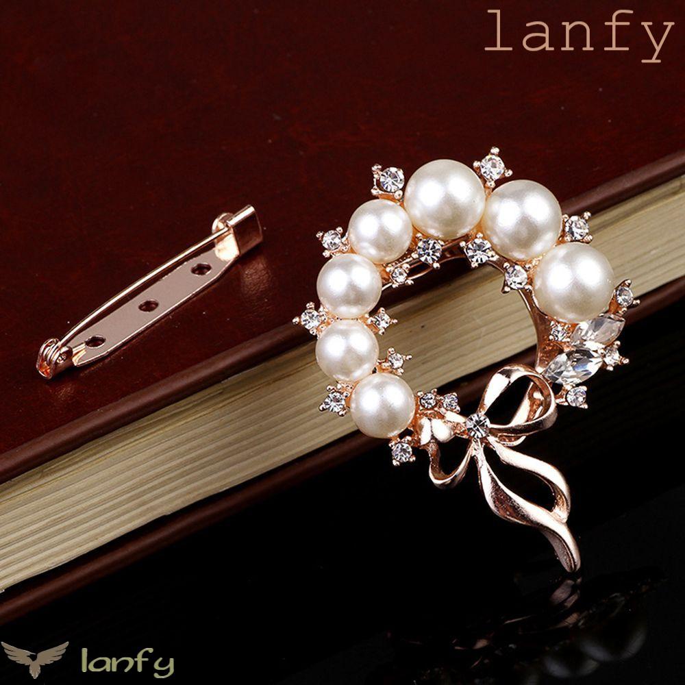 LANFY Gift Fashion Women Scarf Clip Pins Wedding Jewelry Scarf Buckle|Brooch Pins