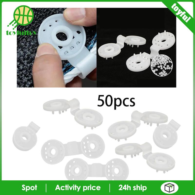 Set 50 Kẹp Cố Định Tấm Bạt Che Nắng Cho Tàu Thuyền Tarpaulin