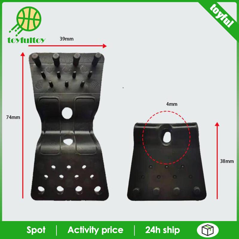 Set 50 Kẹp Cố Định Tấm Lưới Chống Chim Chống Chim Phá Hoại Sân Vườn