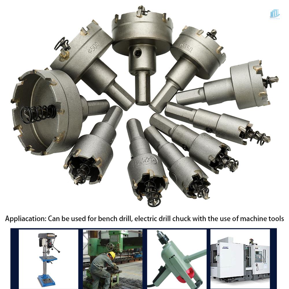 Bộ 10 Đầu Nối Cacbua Đường Kính 16mm / 18mm / 19mm / 22mm / 25mm / 30mm / 35mm / 42mm / 50mm / 53mm