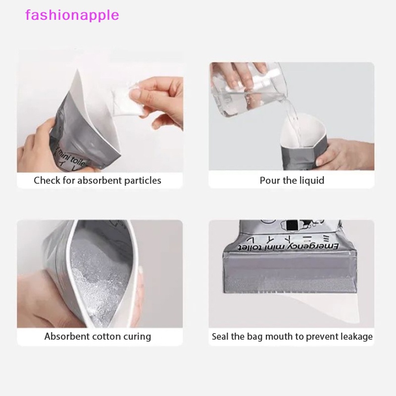 1 / 4 Túi Đi Vệ Sinh Khẩn Cấp 700Ml