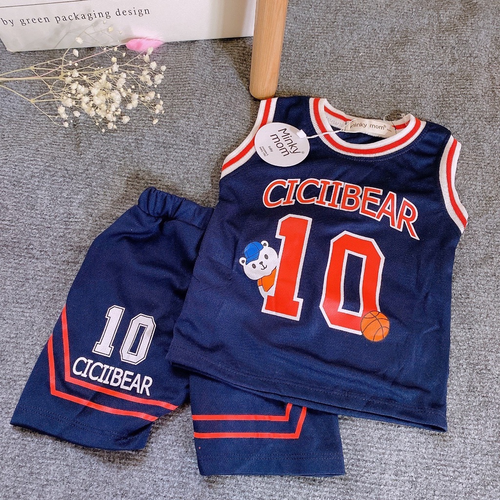 SALE BỘ THỂ THAO 3 LỖ BÓNG RỔ MỊKY MOM CHẤT COTTON PHA THÔNG HƠI