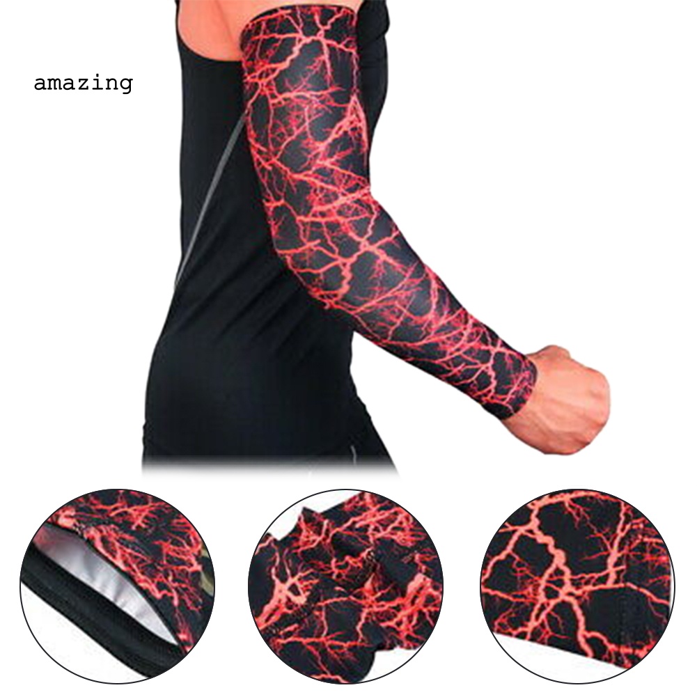 1 Găng Cánh Tay Chống Nắng Tia UV Thoáng Khí Dùng Khi Đạp Xe / Leo Núi