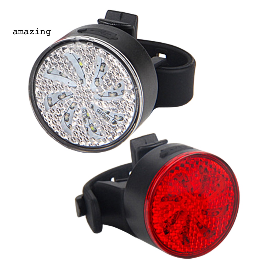 Đèn Gắn Đuôi Xe Đạp Độ Sáng Cao Hình Cối Xay Gió