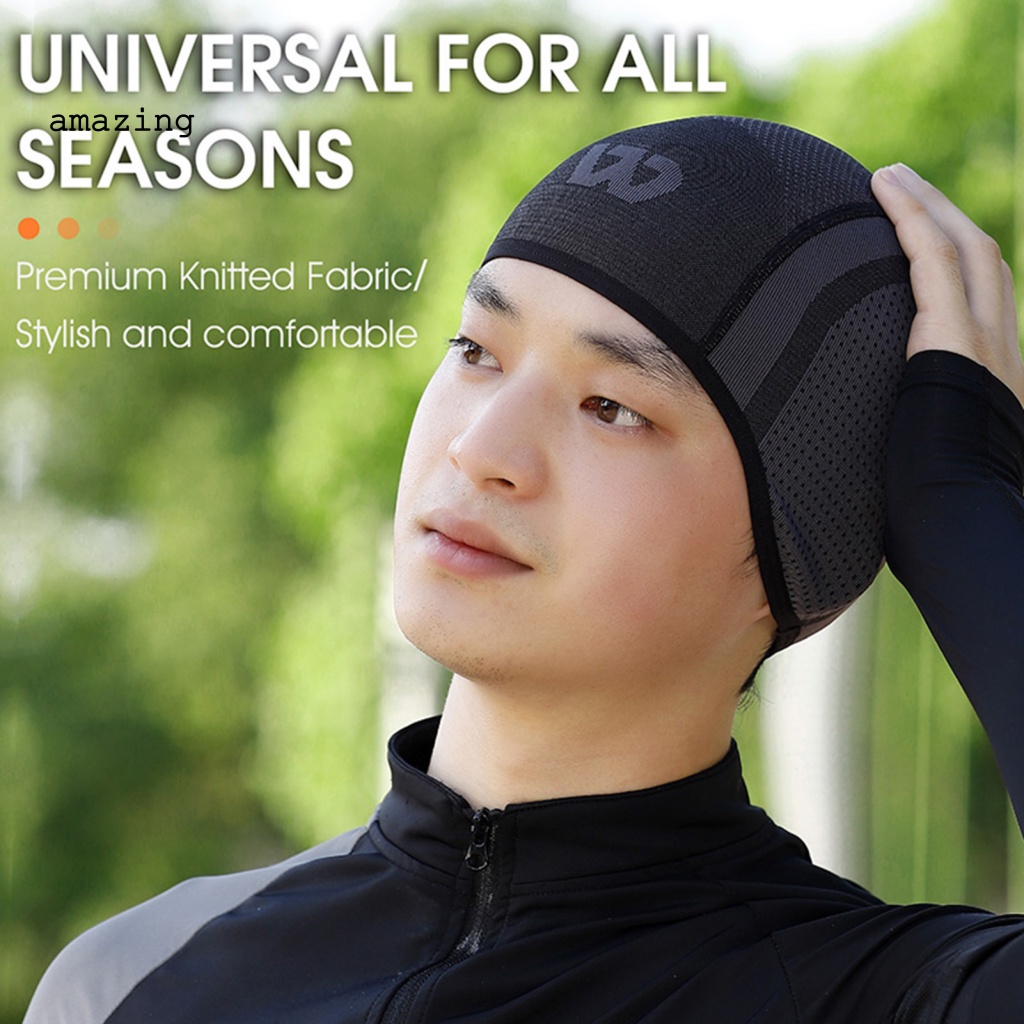 Mũ Lưới Trùm Đầu Đi Xe Đạp Co Giãn Không Mùi Dành Cho Nam