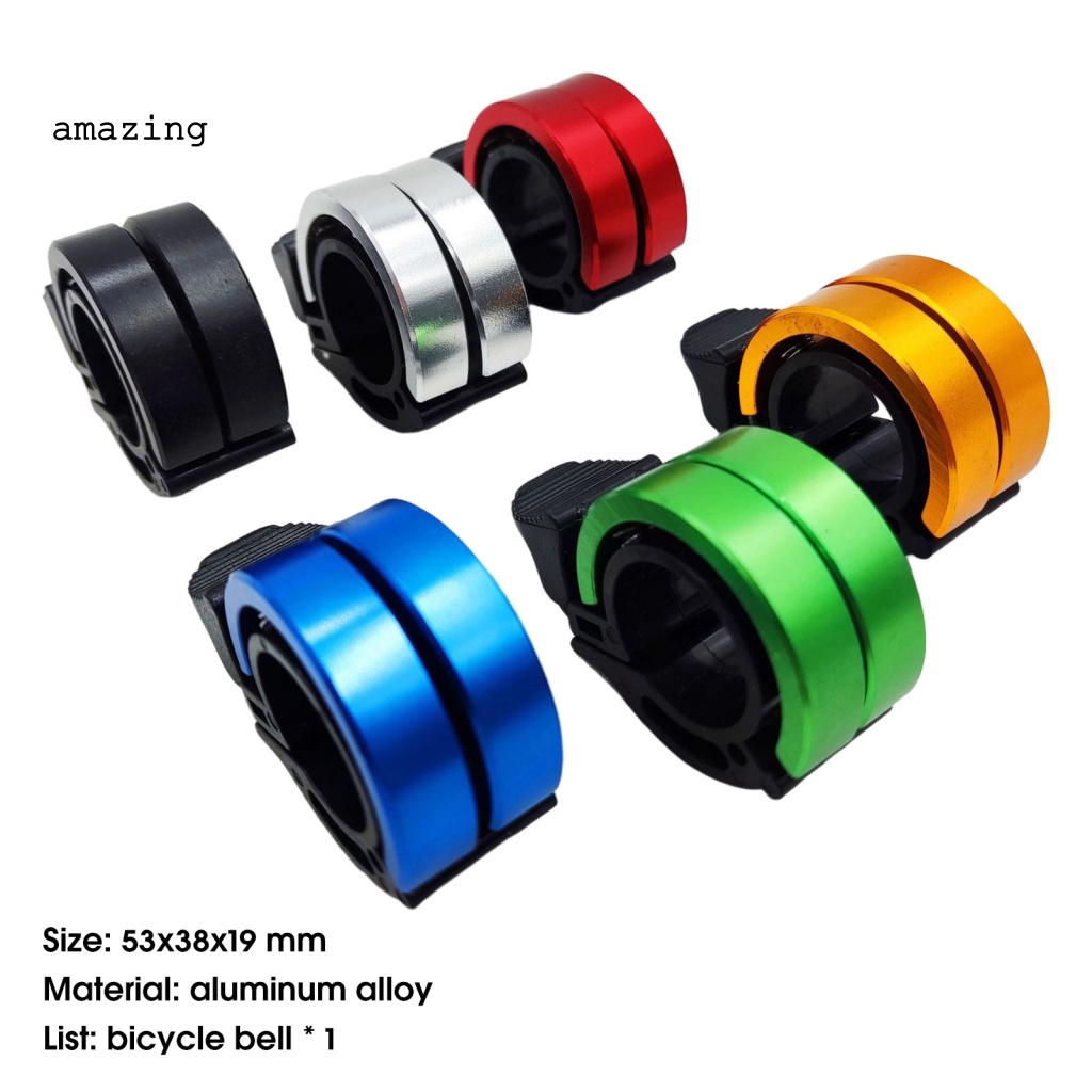 Chuông Xe Đạp Mini Thiết Kế Vòng Đôi An Toàn Tiện Dụng Cho Gia Đình