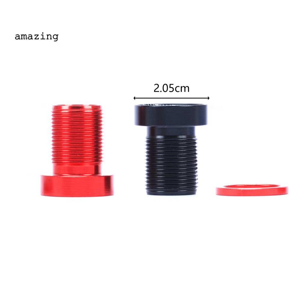 Bộ 2 Ốc Vít Bằng Hợp Kim Nhôm Cố Định Tay Quay Chống Ăn Mòn Cho Xe Đạp MTB