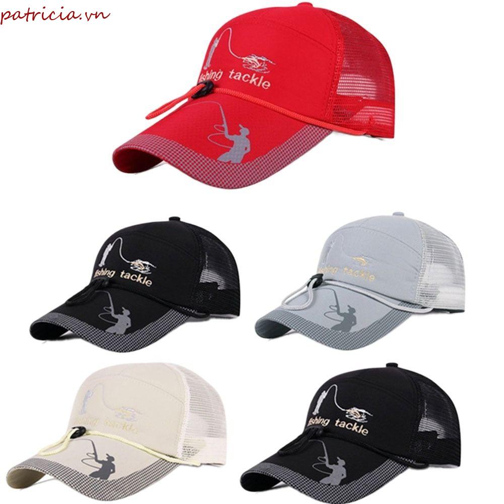 Mũ Lưỡi Trai Chống Nắng Phối Lưới Có Thể Điều Chỉnh Thời Trang Cho Nam