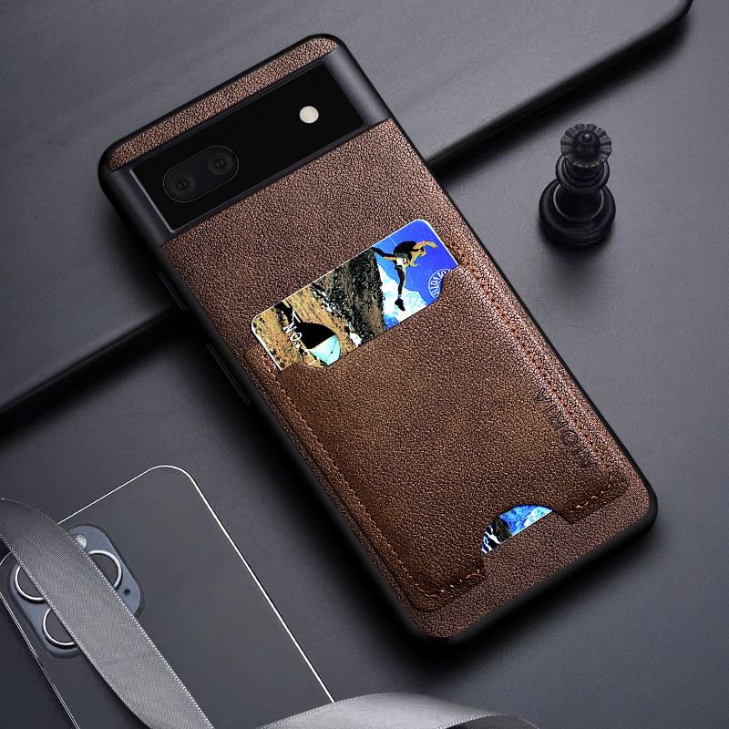 Bao Da Điện Thoại Kèm Ngăn Đựng Thẻ Cho google pixel 6 pro 6a 5 4a 5g google pixel 6a 6 pro 5 4a Ốp