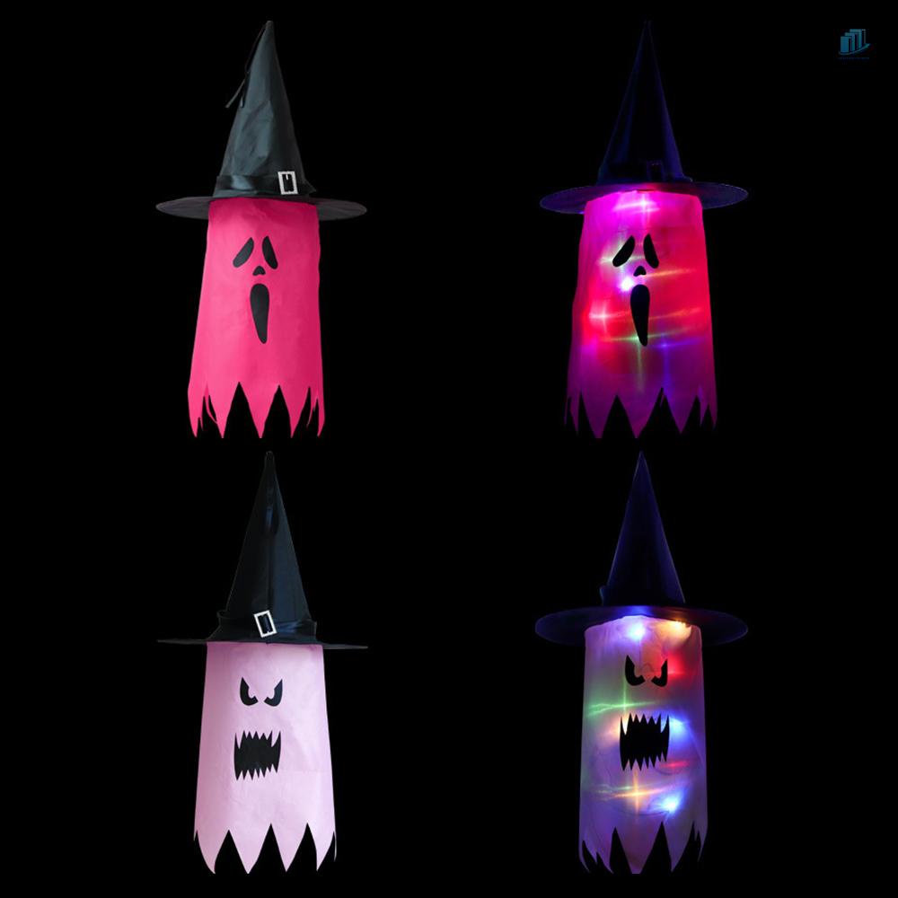 Đèn LED Treo Trang Trí Hình Nón Phù Thủy Nhiều Màu Sắc