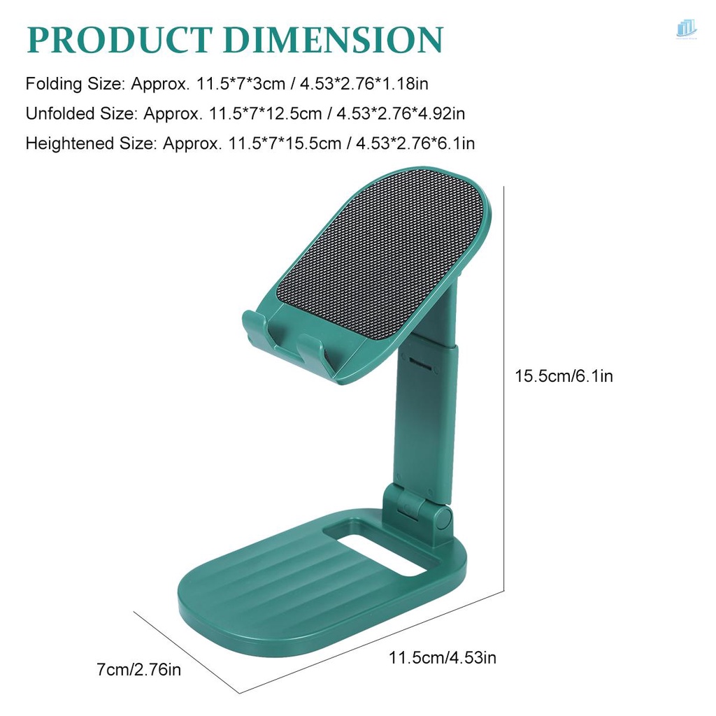Giá Đỡ Điện Thoại 4~10 Inches Bằng Hợp Kim ABS Để Bàn Có Thể Điều Chỉnh Chiều Cao