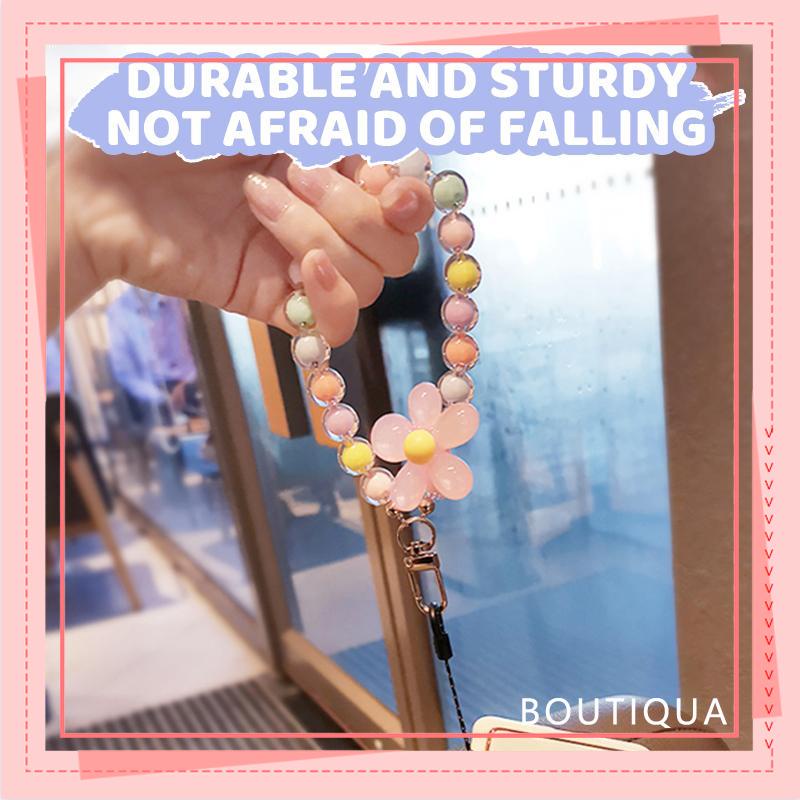 Dễ Thương Dây Đeo Điện Thoại Kết Hạt Pha Lê Nhiều Màu Sắc Thủ Công-BA | BigBuy360 - bigbuy360.vn