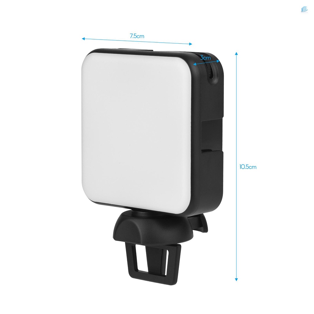 Đèn LED Chiếu Sáng Mini Andoer W36 5600K 3 Chế Độ Điều Chỉnh Được Nhiệt Độ Cho Live Stream