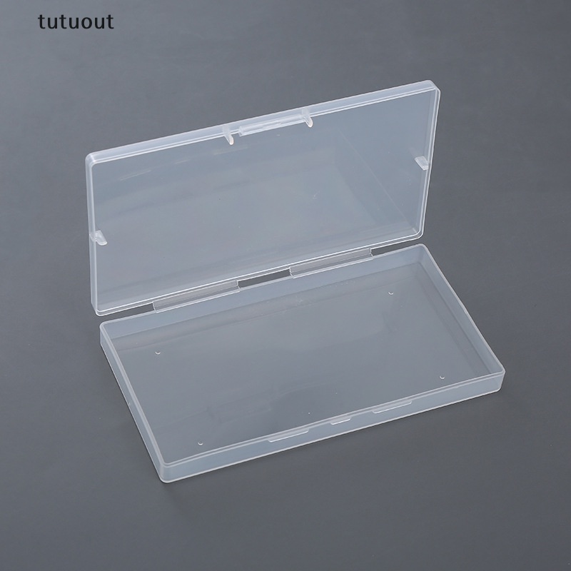 Hộp Nhựa Trong Suốt Hình Chữ Nhật Đựng Trang Sức Tiện Dụng