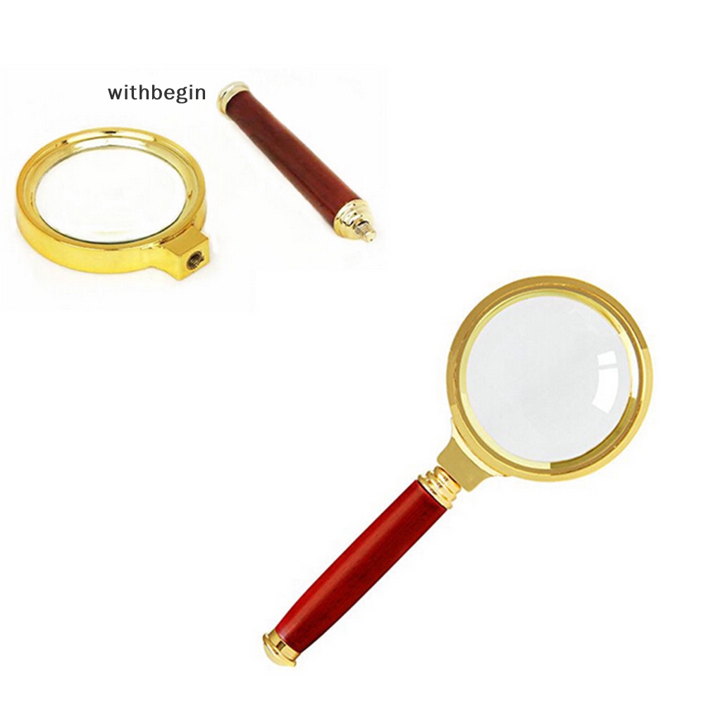 Kính Lúp Cầm Tay 80mm Phóng Đại 10X 10X Dùng Để Đọc Trang Sức