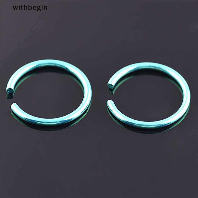 Set 40 Khuyên Mũi Thép Không Gỉ Nhiều Màu Sắc Thời Trang