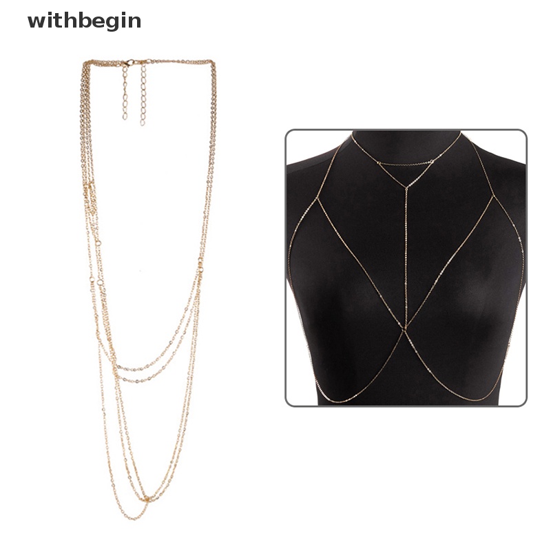 Dây Mắt Xích Đeo Hông Và Ngực Thời Trang Đi Biển Mùa Hè Quyến Rũ Cho Nữ