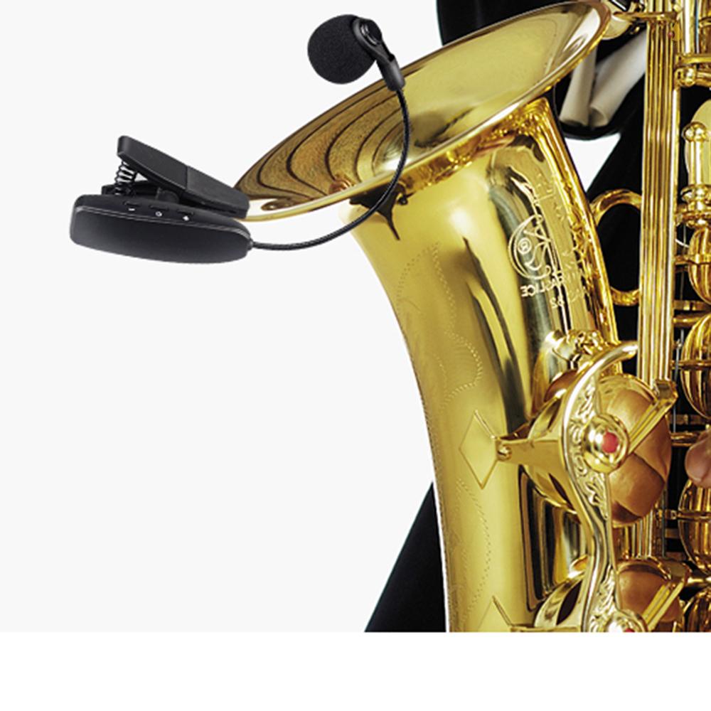 Bộ Hệ Thống Micro Không Dây UHF Bằng Đồng Thau Chuyên Nghiệp Cho Kèn Saxophone Pháp Trumpet Trombone Clarinet