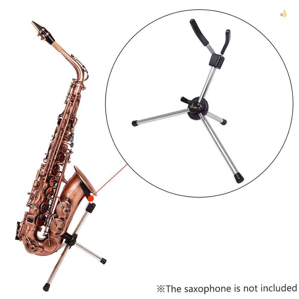 Giá Đỡ Kèn Saxophone Bằng Hợp Kim Nhôm Có Thể Gấp Gọn Kèm Túi Đựng Tiện Lợi