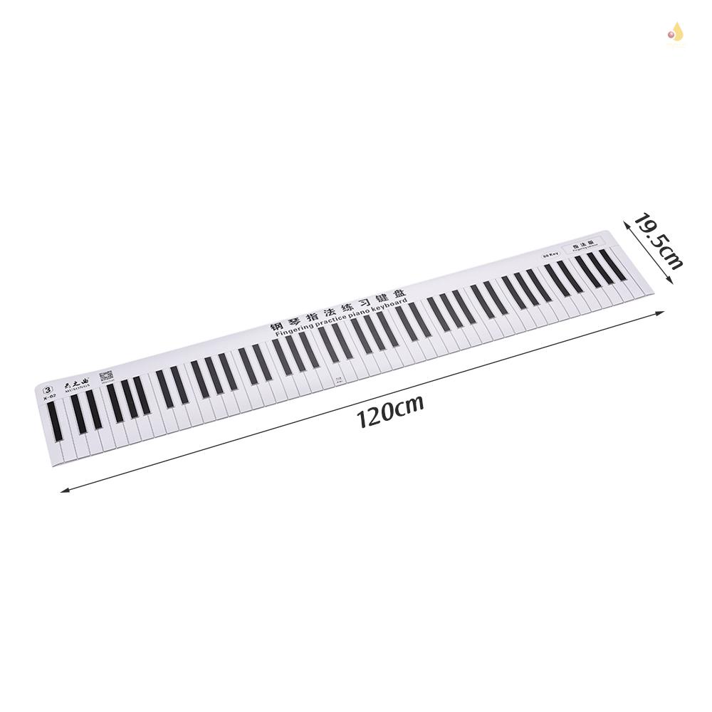 Bảng Luyện Tập Phím Đàn Piano 88 Phím Đeo Ngón Tay Cho Học Sinh
