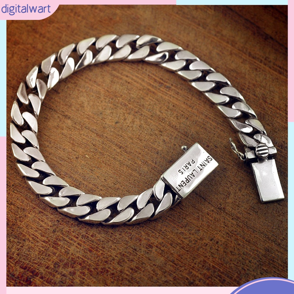 Vòng Tay Dây Bện Dày Dặn Chống Vỡ Phong Cách Punk Cổ Điển Cho Nam