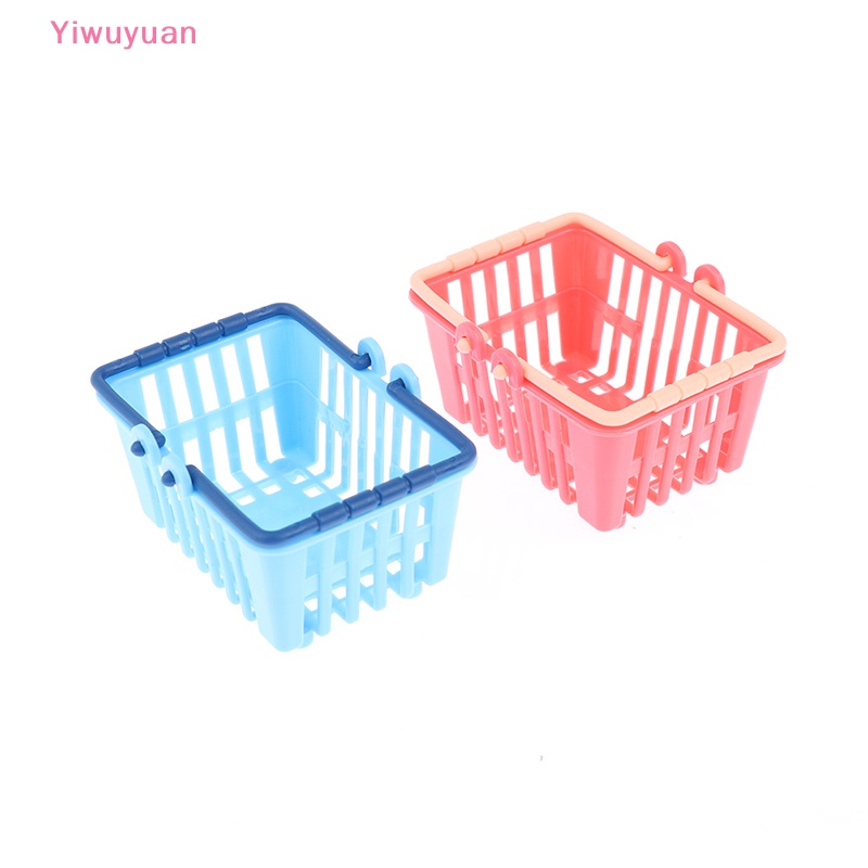 < Yiwuyuan > Giỏ Mua Sắm Đồ Chơi Mini Cho Nhà Búp Bê Mới