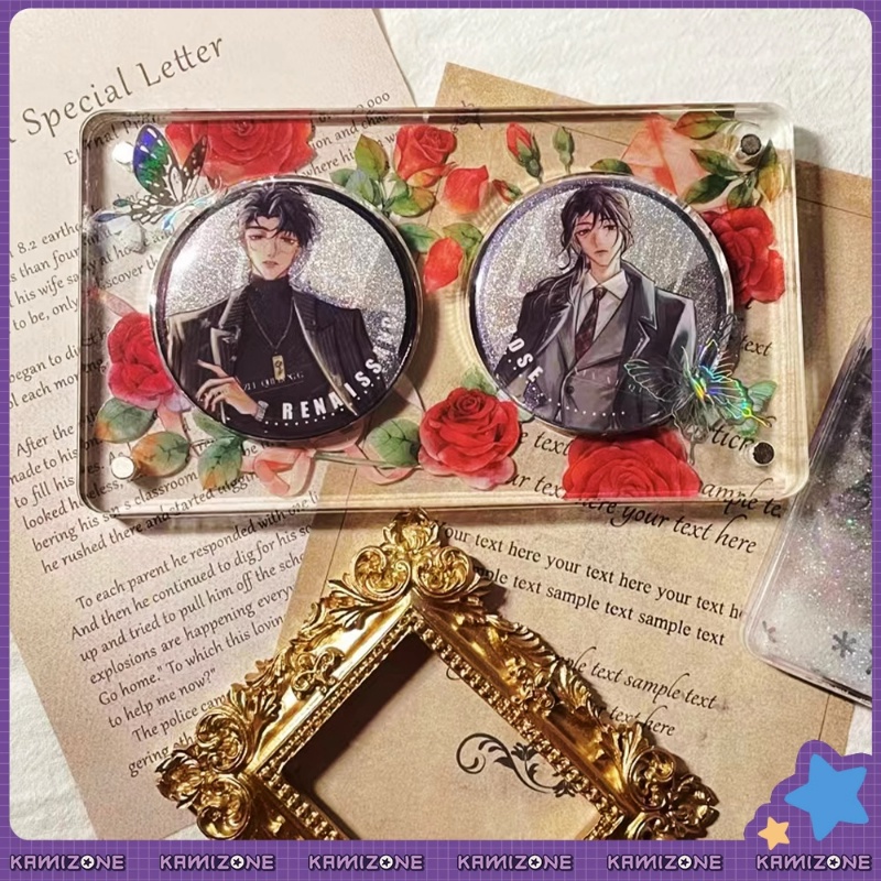 Kegu Hộp Đựng Thẻ Tín Dụng Bằng acrylic Từ Tính Trưng Bày Quầy bar Hình Viên Gạch Có Nam Châm Trưng Bày