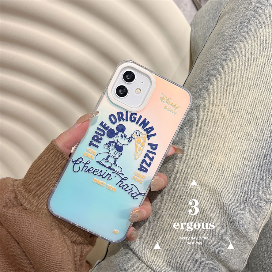 Ốp Điện Thoại Mềm Chống Sốc Màu Gradient Cho IPhone 14 13 12 11 Pro Max SE2020 X XR Xs Max 7 8 Plus