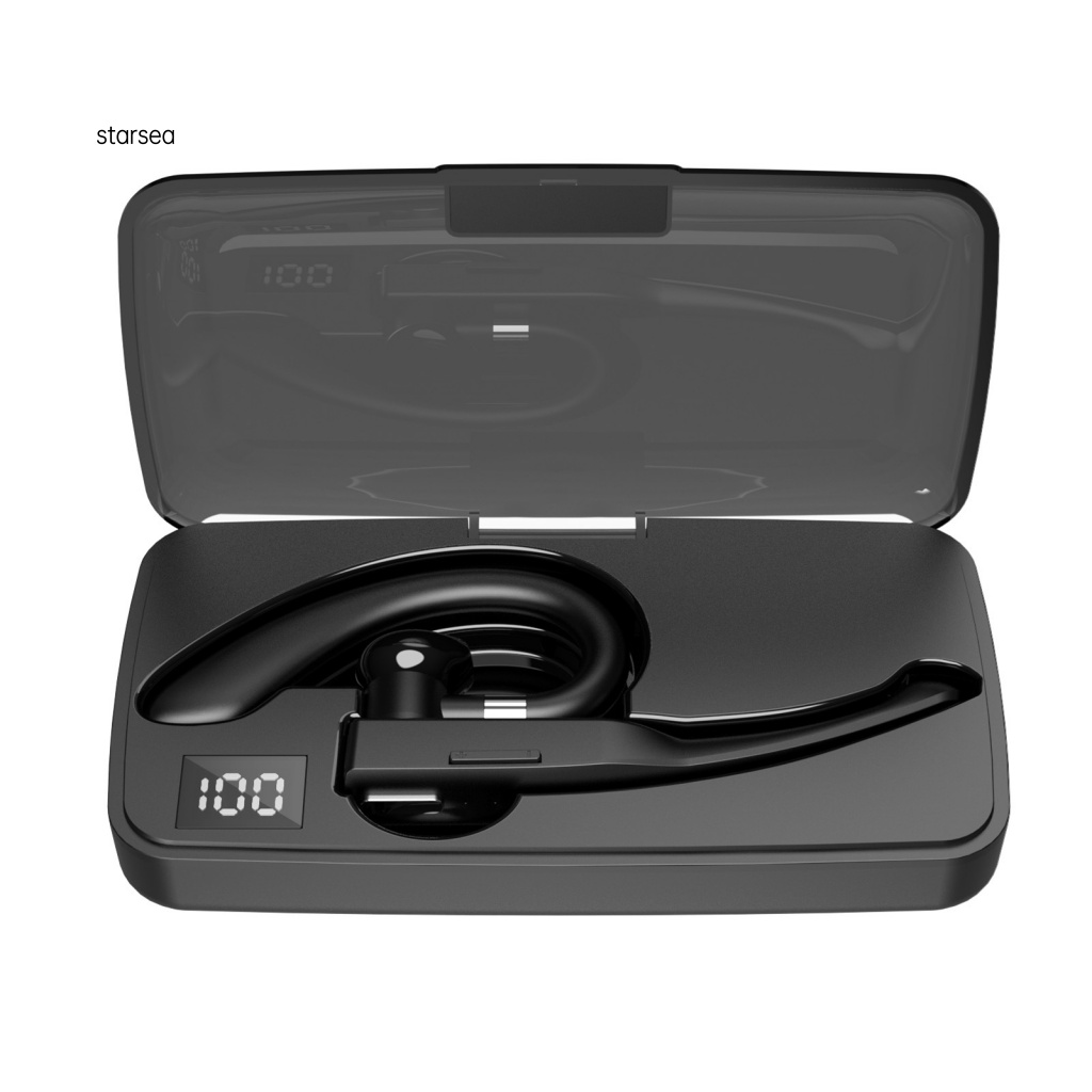 Tai Nghe Không Dây SRA ZK YYK-525 Bluetooth 5.1 Màn Hình Kỹ Thuật Số Giảm Tiếng Ồn Dùng Khi Lái Xe